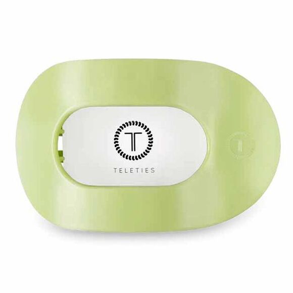 Teleties Aloe, There! Flat Round Hair Clip - Medium-3.9inches - Picture 2 of 3
